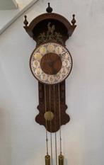 Wandklok Jugendstil - Eik - 1970-1980, Antiek en Kunst