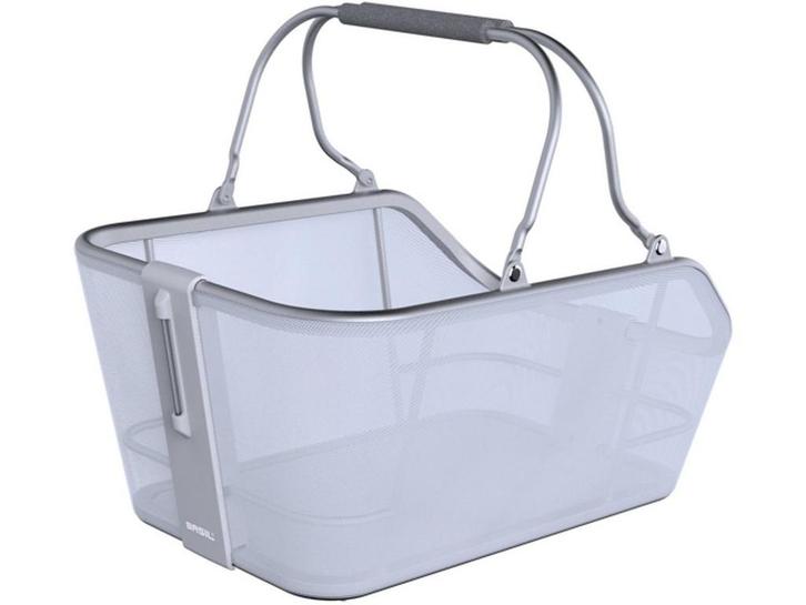 Basil Cento Tech Fiber - Fietsmand Achter - MIK - LED, Fietsen en Brommers, Fietsaccessoires | Overige Fietsaccessoires, Zo goed als nieuw