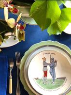 Nappe pour grandes tables, de couleur bleue élégante. -