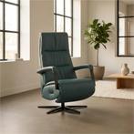 Leren elektrisch relaxfauteuil Core - Toledo Whale, Bohemian, Industrieel, Modern, Scandinavisch, Nieuw, Ophalen of Verzenden
