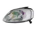 VOLKSWAGEN FOX, 2005-2011 - KOPLAMP, DEPO, H4, elektr ver..., Verzenden