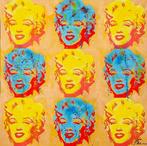 Joaquim Falco (1958) - 9 Warhol Marilyn yellow blue