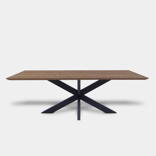 Tafel Rechthoekig Eikenhout  Matrix  140x90, Huis en Inrichting, Tafels | Eettafels
