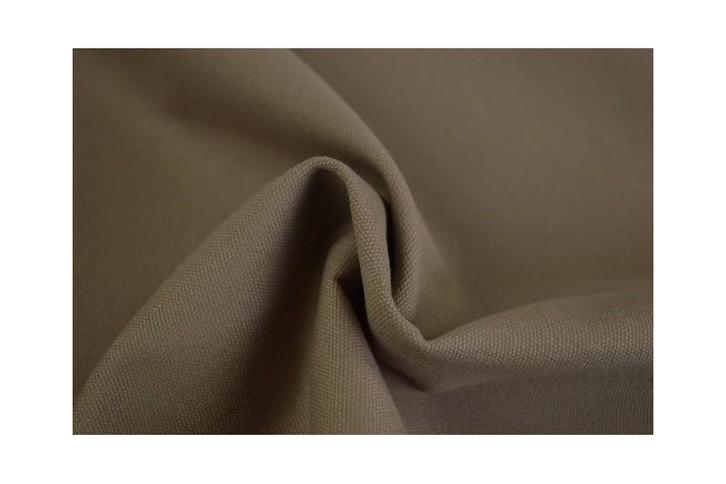 10 meter canvas stof - taupe - Katoenen stof, Hobby en Vrije tijd, Stoffen en Lappen, 120 cm of meer, 200 cm of meer, Overige kleuren