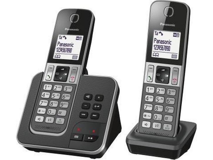 Panasonic KX-TGD322 - Dect-telefoon met 2 handsets -, Huis en Inrichting, Woonaccessoires | Overige, Zo goed als nieuw, Verzenden