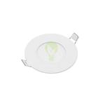 LED inbouw downlight rond 3W Ø85mm Euro stekker (inclusief), Verzenden, Nieuw, Overige materialen