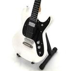 Miniatuur Mosrite Ventures II gitaar met gratis standaard, Verzenden, Nieuw, Beeldje, Replica of Model