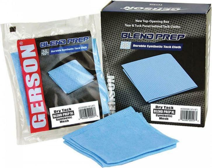 Gerson BlendPrep blauwe Dry Tack synthetische kleefdoek 46 x, Bricolage & Construction, Peinture, Vernis & Laque, Envoi