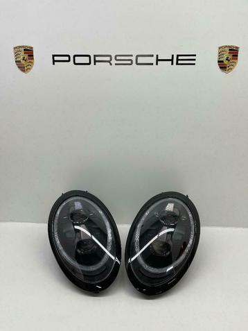 Porsche 991/2 ORIGINELE Led koplampen Black Edition Techart, Ophalen