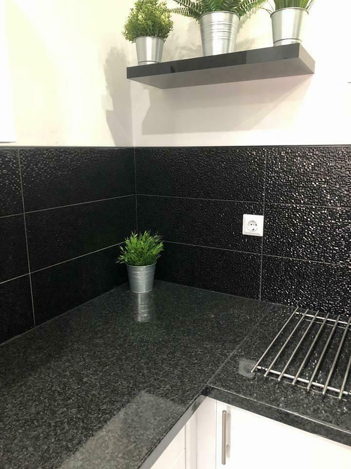 Mosaico Negro 20x60 Hoogglans Wandtegels, Doe-het-zelf en Bouw, Tegels, Ophalen of Verzenden