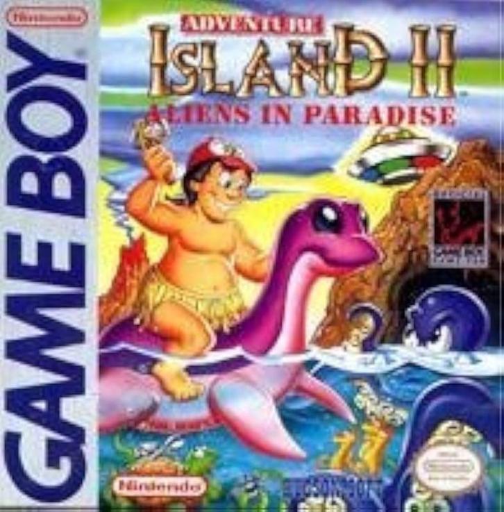 Adventure Island II Aliens in Paradise - Beschadigd (Loss..., Games en Spelcomputers, Games | Nintendo Game Boy, Zo goed als nieuw