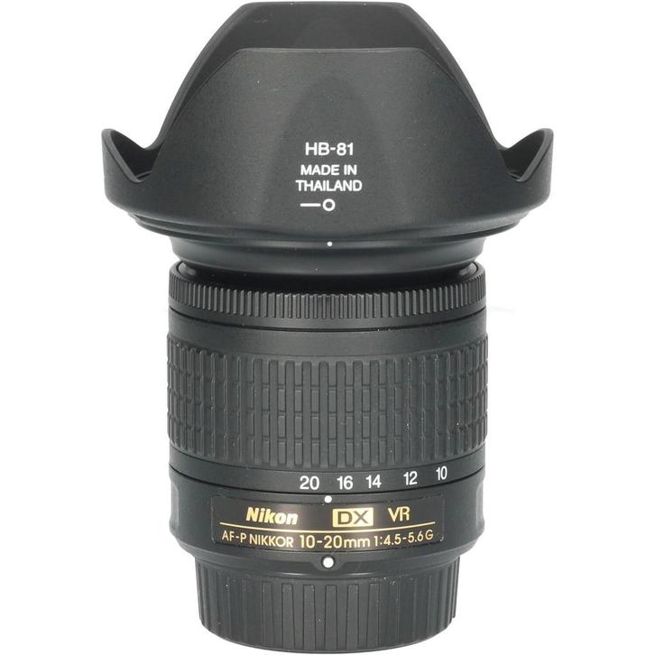Tweedehands Nikon AF-P 10-20mm f/4.5-5.6G VR CM4731, Audio, Tv en Foto, Foto | Lenzen en Objectieven, Overige typen, Gebruikt