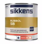 Sikkens Rubbol SB RAL 9005 | Gitzwart 3L, Verzenden, Nieuw