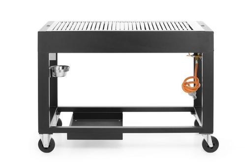 Gasbarbecue Tampa Hendi zwart 10kW, Zakelijke goederen, Horeca | Keukenapparatuur, Ophalen of Verzenden