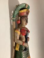 indische godheid - Hout - India - Begin 20e eeuw, Antiek en Kunst