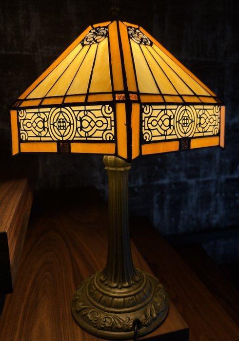 Style Tiffany - Tafellamp - in de geest van de Art Déco -, Antiek en Kunst, Curiosa en Brocante
