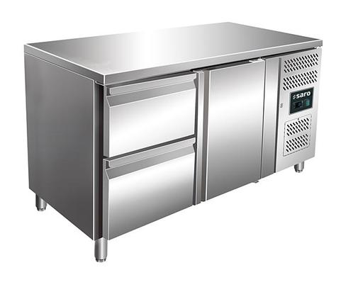 SARO Gekoelde werkbank met 1 deur en 1x set van 2 lades - KY, Zakelijke goederen, Horeca | Keukenapparatuur, Koelen en Vriezen
