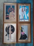 Walter Albini (1941-1983) - Lotto di 4 opere con Modelle