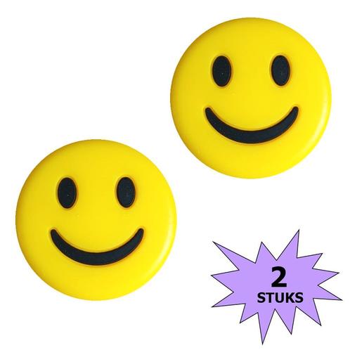 Fako Bijoux® - Tennisdemper - Emoji - Smile - 2 Stuks, Sport en Fitness, Tennis, Verzenden