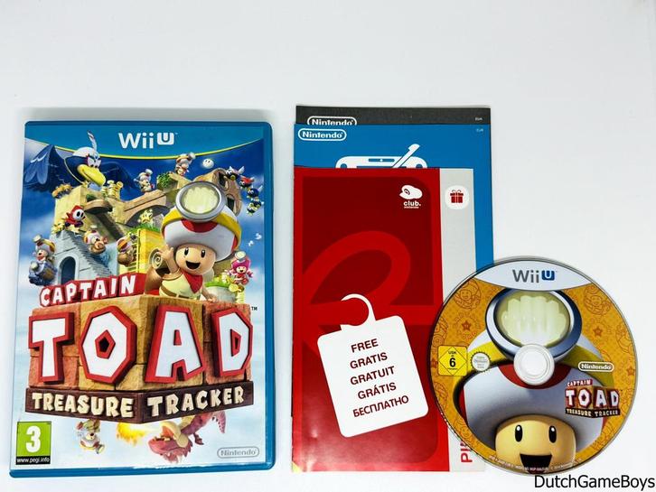 Nintendo Wii U - Captain Toad - Treasure Tracker - HOL, Games en Spelcomputers, Games | Nintendo Wii U, Gebruikt, Verzenden