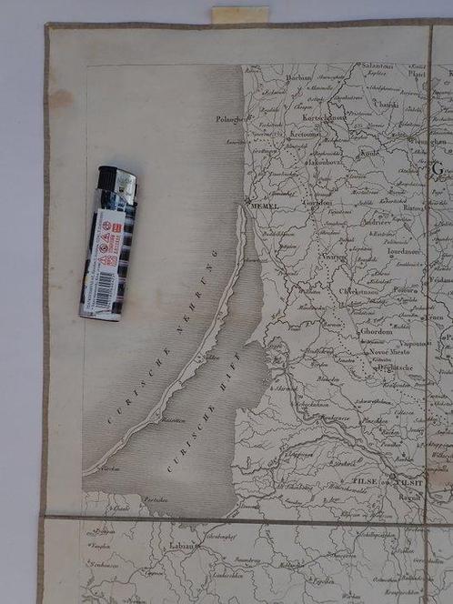Lituanie - Prusse Vilna/Vilnius Memel/Klaipeda Rossiena, Boeken, Atlassen en Landkaarten