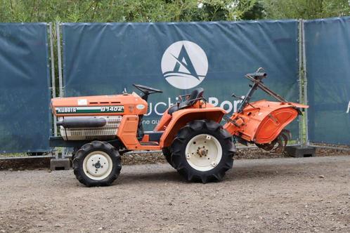 Veiling: Minitractor Kubota B1402 Diesel 14pk met Grondfrees, Zakelijke goederen, Landbouw | Tractoren, Ophalen