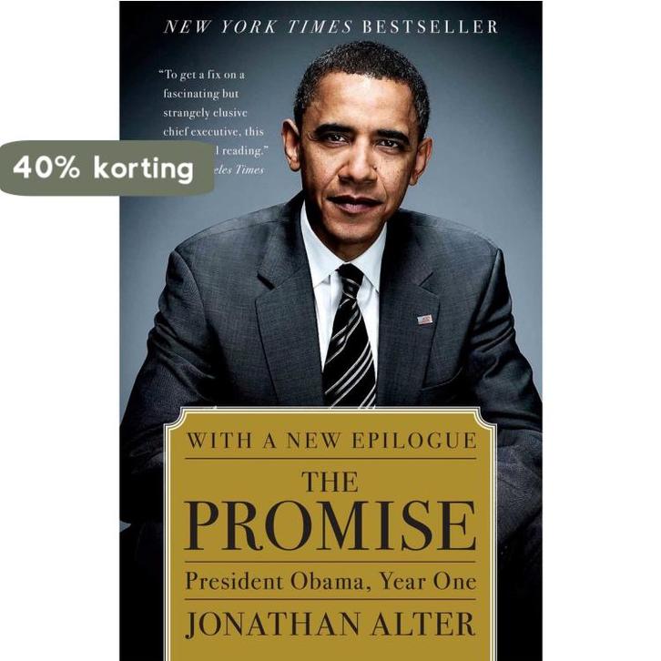 The Promise 9781439101209 Jonathan Alter, Livres, Langue | Anglais, Envoi