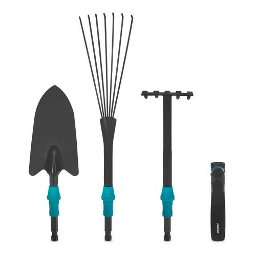 Tuingereedschap set 3-1, V-Fix systeem | Incl. bladhark,, Doe-het-zelf en Bouw, Overige Doe-Het-Zelf en Bouw, Nieuw, Verzenden