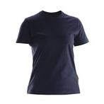 Jobman 5265 t-shirt femme xs bleu marine, Nieuw