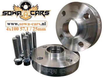 Spacers 25mm bmw 3 serie e21 e30 4x100 57,1 Spoorverbreders, Ophalen of Verzenden