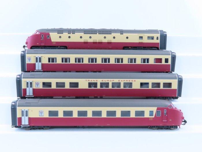 Märklin H0 - 39706 - Treinstel (1) - 4-Delige set TEE RAm, Hobby en Vrije tijd, Modeltreinen | H0