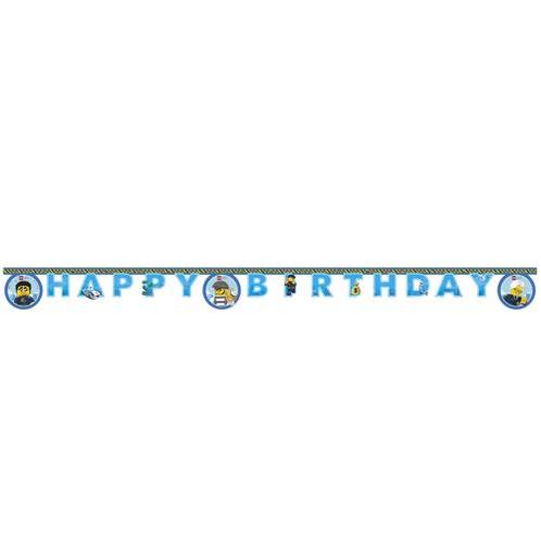 Lego City Letterslinger Happy Birthday, Hobby en Vrije tijd, Feestartikelen, Nieuw, Verzenden