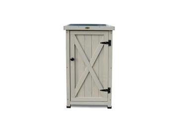 Veiling - HABAU tuinkast compact grijs 45x45x91cm beschikbaar voor biedingen
