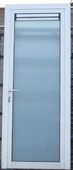 aluminium buitendeur , achterdeur , deur 90 x 230, Gebruikt, 80 tot 100 cm, 215 cm of meer, Ophalen of Verzenden