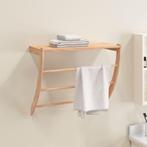 vidaXL Handdoekenrek 60x25,5x49 cm massief walnotenhout, Huis en Inrichting, Badkamer | Badtextiel en Accessoires, Verzenden, Nieuw