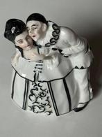 Kan - Rosenthal porseleinen doosje Pierrot clown en dame, Antiquités & Art