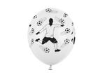 Voetbal Ballonnen 30cm 6st, Verzenden, Nieuw