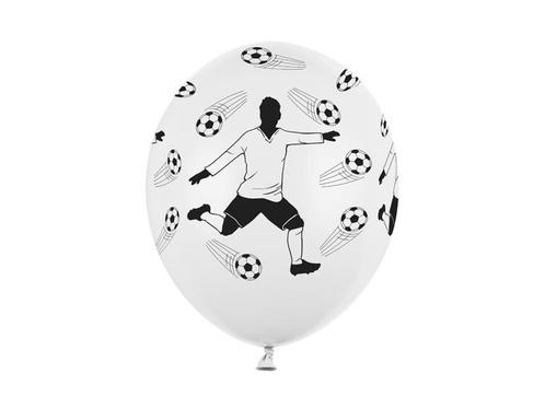 Voetbal Ballonnen 30cm 6st, Hobby en Vrije tijd, Feestartikelen, Nieuw, Verzenden