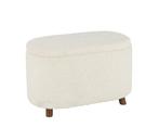 Pouf - Bois - Rangement - Teddy 80cm