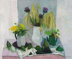 Arthur Van Hecke (1924-2003) - Fleurs de Mimosa, Antiquités & Art, Art | Peinture | Classique