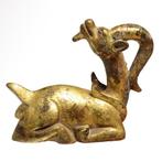 Ordos Verguld brons Hert figuur