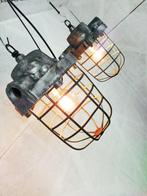 Plafondlamp (2) - Aluminium, Metaal, Antiquités & Art, Antiquités | Éclairage