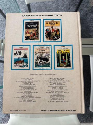 Tintin T8 - Le Sceptre dOttokar - 1 Album Pop-Hop - Eerste