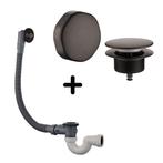 Badafvoer met Overloopcombinatie Wiesbaden Gunmetal, Ophalen of Verzenden, Bad