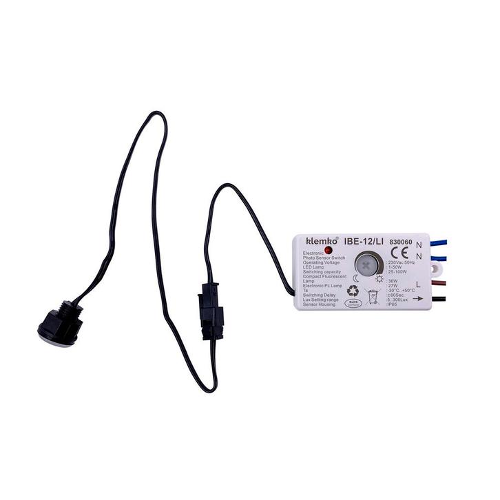 Klemko IB Schemerschakelaar - 830060, Doe-het-zelf en Bouw, Elektriciteit en Kabels, Verzenden