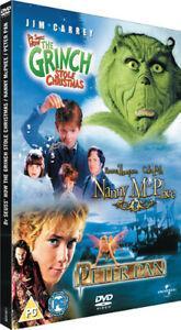 Nanny McPhee/The Grinch/Peter Pan DVD (2007) Jeremy Sumpter,, CD & DVD, DVD | Autres DVD, Envoi