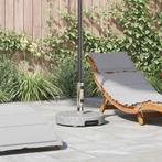 vidaXL Parasolvoet Grijs 45 x 45 x 37.5 cm Graniet, Tuin en Terras, Verzenden, Nieuw