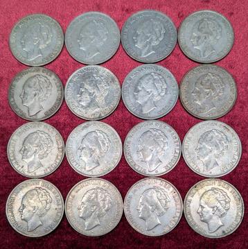 Nederland. Wilhelmina. 400 Gram 2 1/2 Gulden 1929-1932 (16 beschikbaar voor biedingen