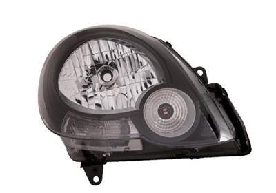 Renault Kangoo 2008-2013 Zwart Koplamp Links (Koplampen), Auto-onderdelen, Verlichting, Nieuw, Renault, Verzenden