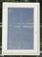 pvc raam , chassis , venster 76 x 108 wit / kwartsgrijs, Doe-het-zelf en Bouw, 75 tot 150 cm, Kunststof, Raamkozijn, Nieuw